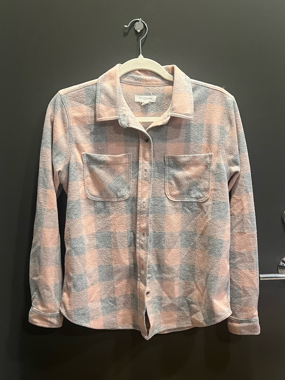 BeachLunchLounge Plaid Shacket – Women’s Small